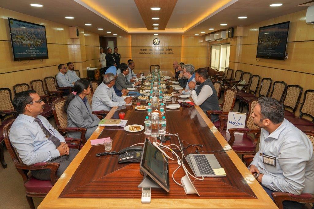Visit Of Chairman & CEO, Naval Group France To MDL -20th Dec 2022123